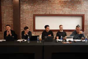 Hackathon judging panel